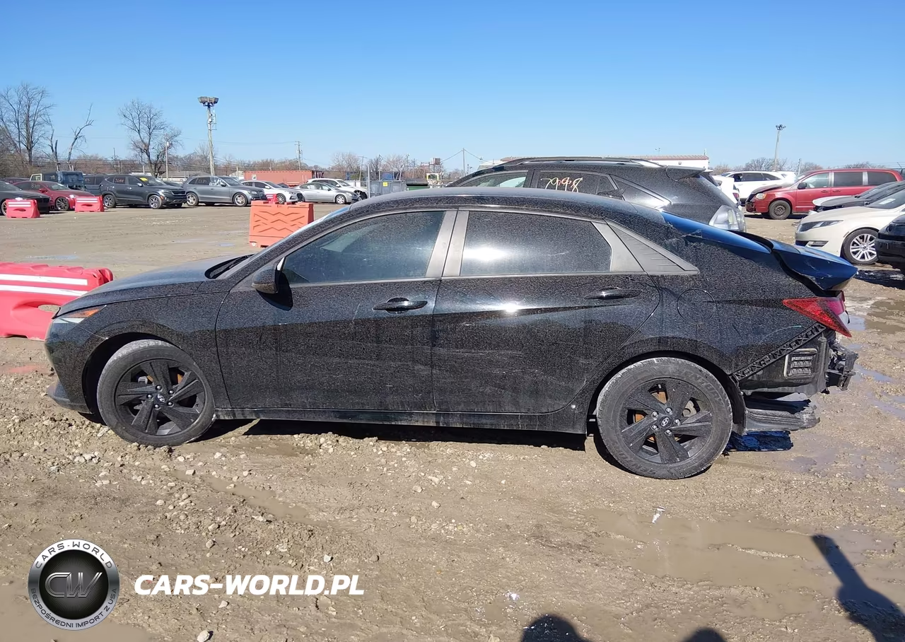 2021 Hyundai Elantra Sel VIN:KMHLM4AG2MU141053 - 14