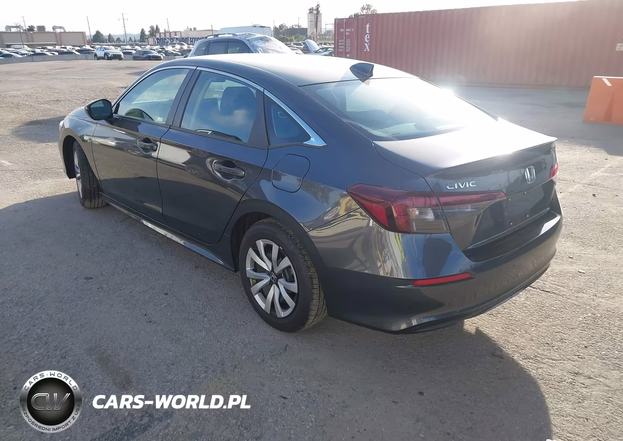 2026 Honda Civic Lx VIN:2HGFE2F21TH520001 - 3