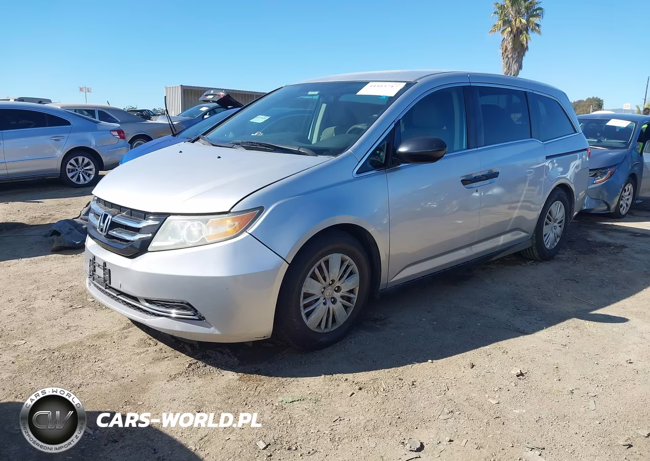 2014 Honda Odyssey Lx VIN:5FNRL5H24EB045999 - 2