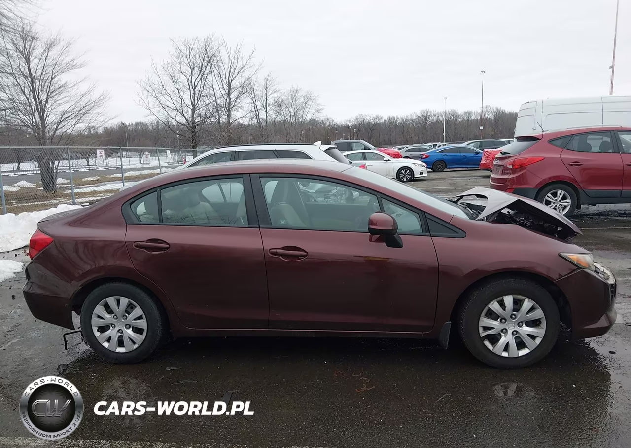 2012 Honda Civic Lx VIN:19XFB2F54CE357325 - 12