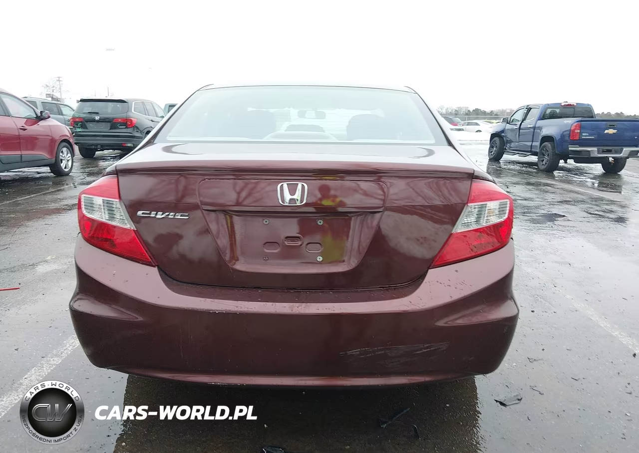 2012 Honda Civic Lx VIN:19XFB2F54CE357325 - 15