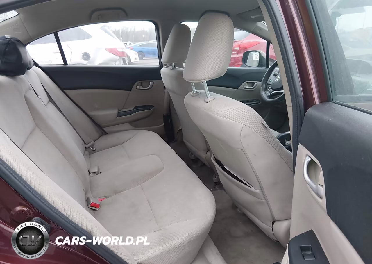 2012 Honda Civic Lx VIN:19XFB2F54CE357325 - 8