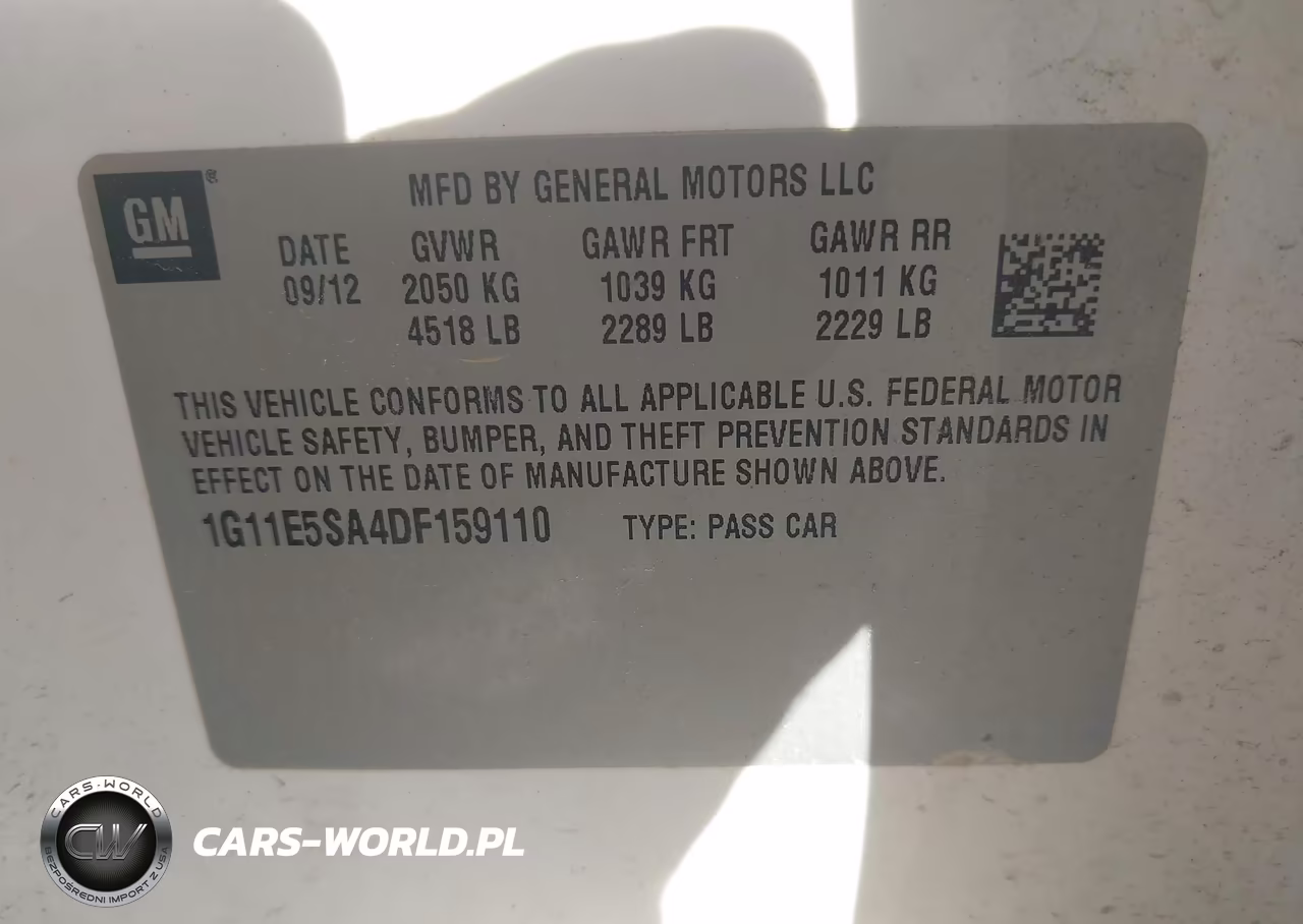 2013 Chevrolet Malibu 2Lt VIN:1G11E5SA4DF159110 - 9
