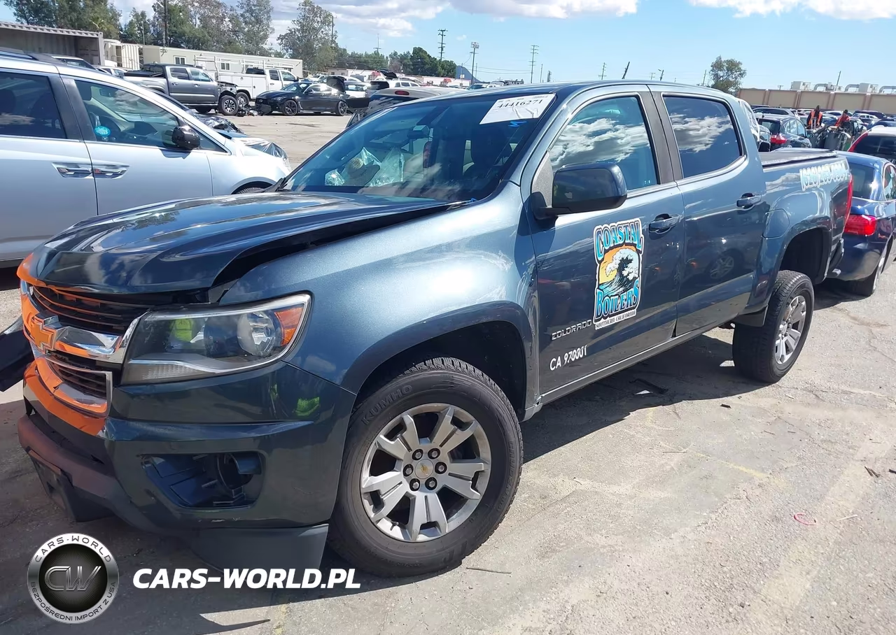 2019 Chevrolet Colorado Lt VIN:1GCGSCEN8K1345143 - 2