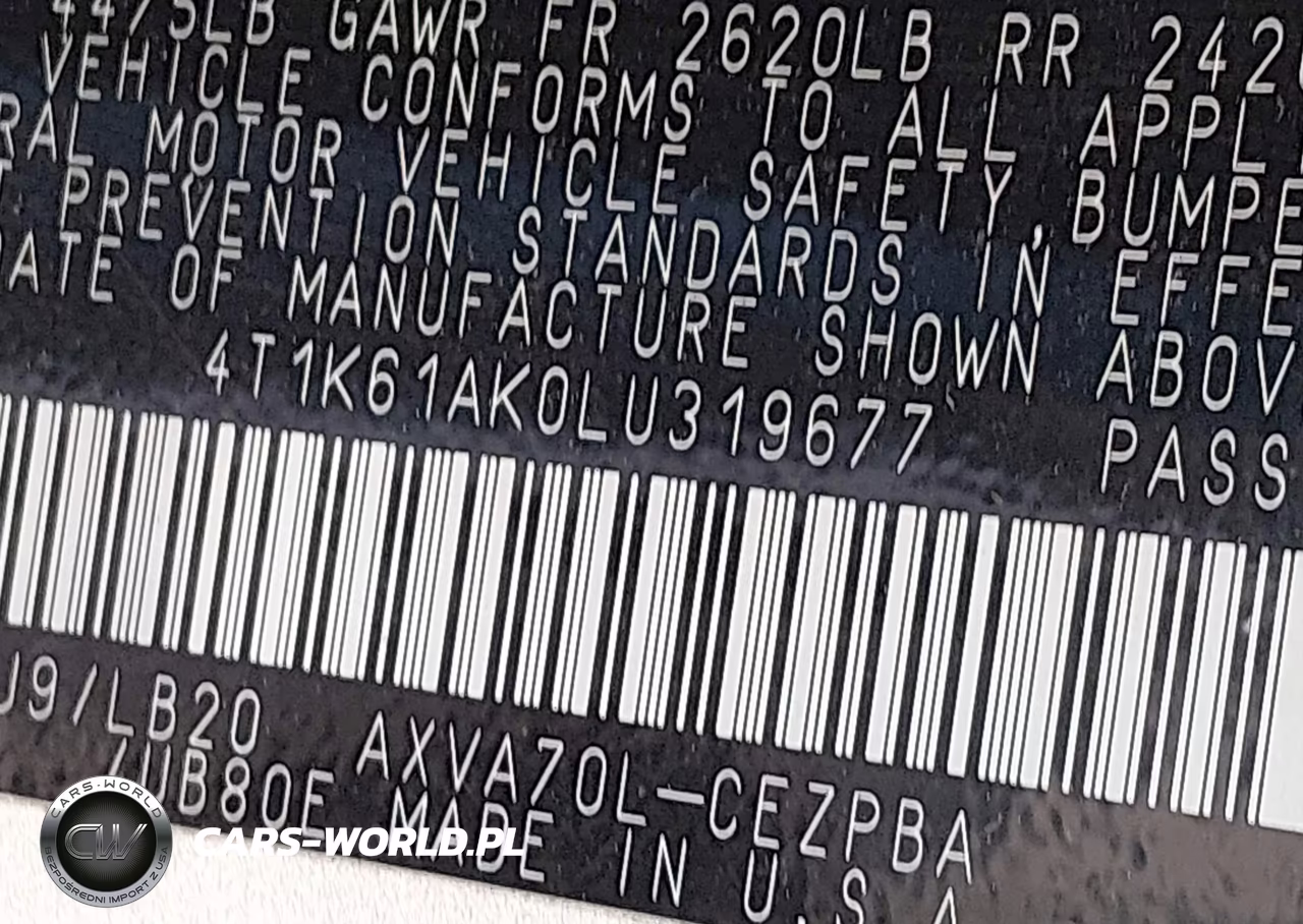 2020 Toyota Camry Xse VIN:4T1K61AK0LU319677 - 9