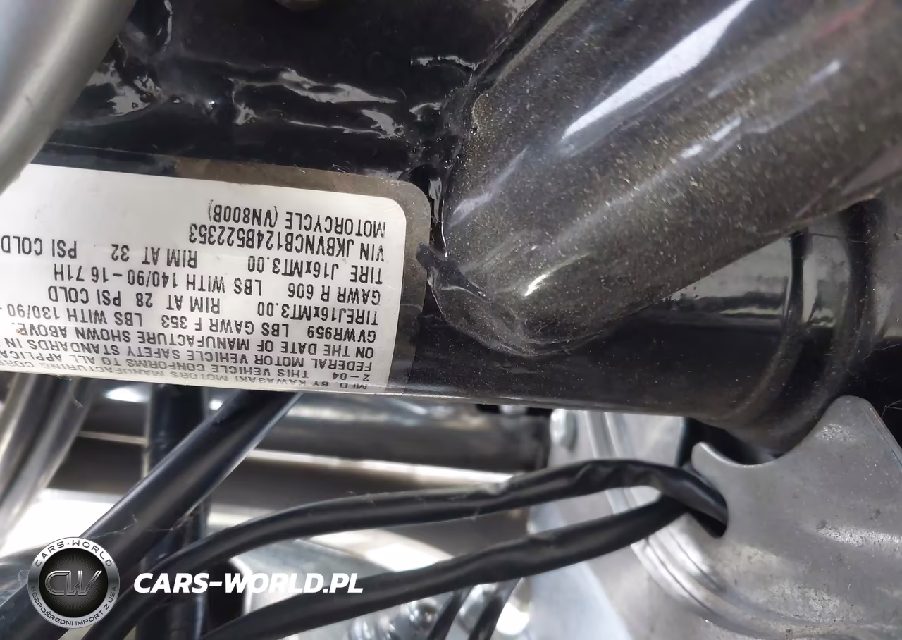 2004 Kawasaki Vn800 B VIN:JKBVNCB124B522353 - 10