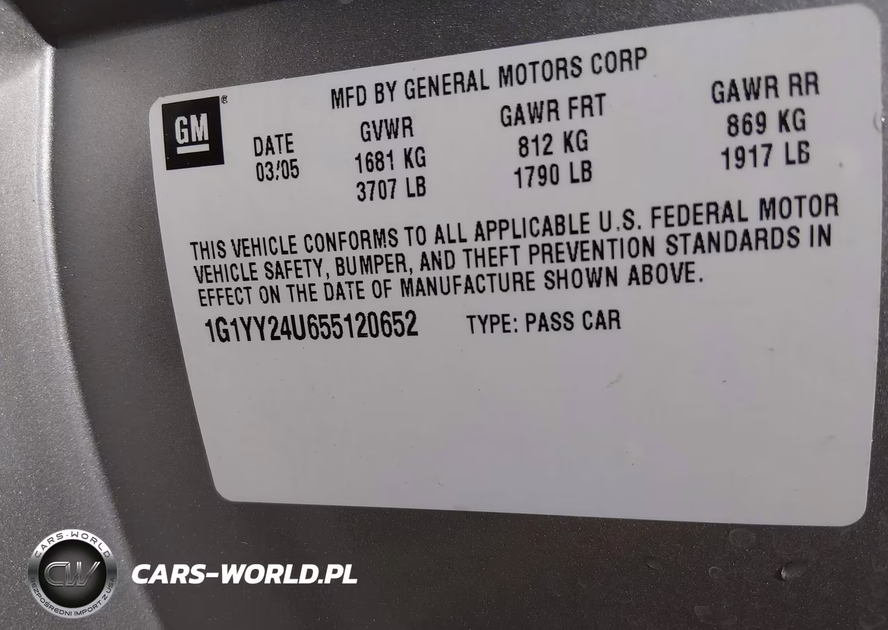 2005 Chevrolet Corvette VIN:1G1YY24U655120652 - 9