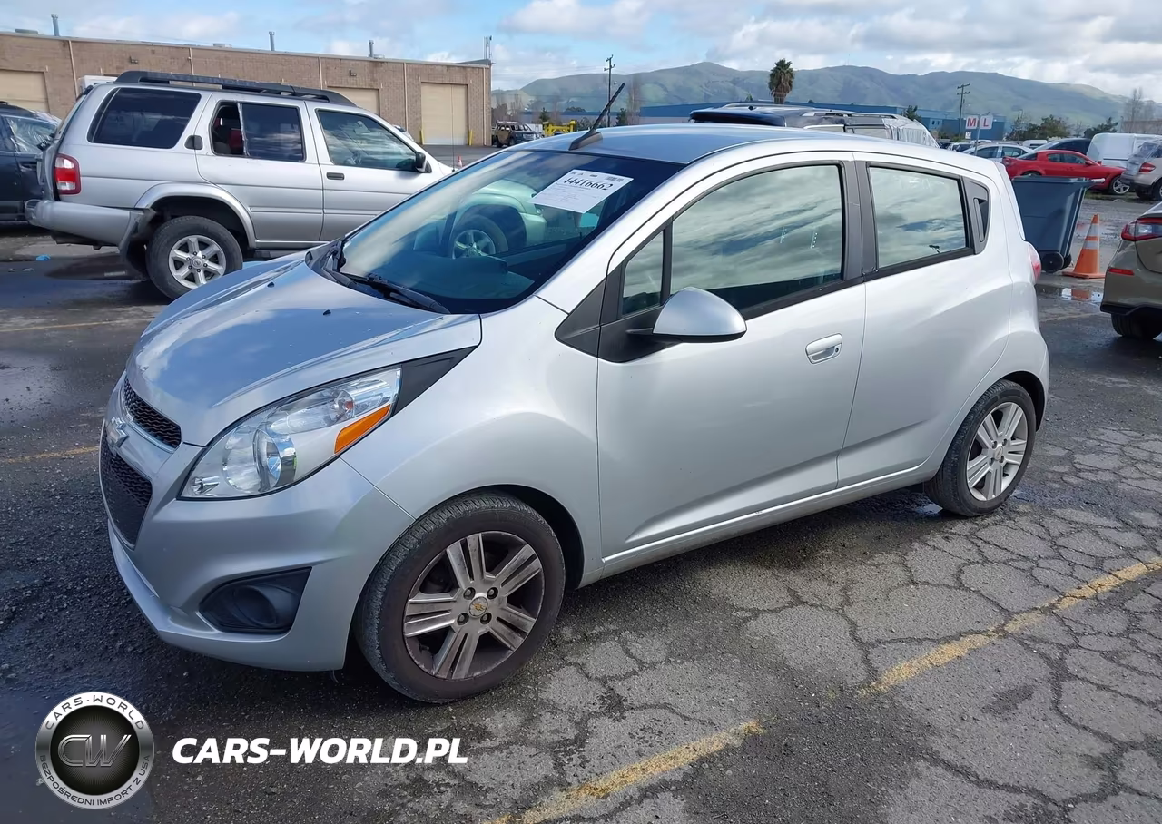 2013 Chevrolet Spark 1Lt Auto VIN:KL8CD6S96DC585678 - 2