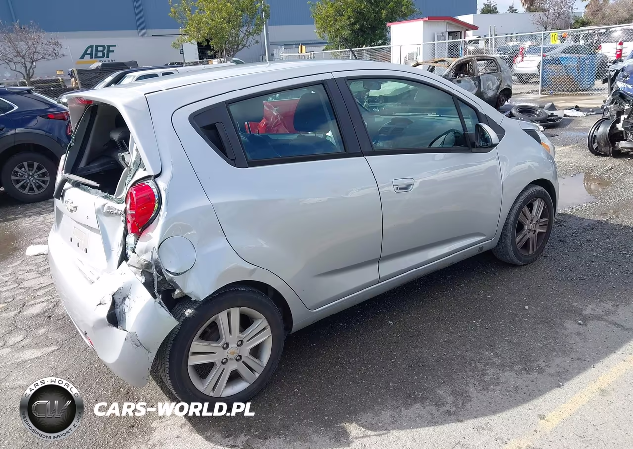 2013 Chevrolet Spark 1Lt Auto VIN:KL8CD6S96DC585678 - 4