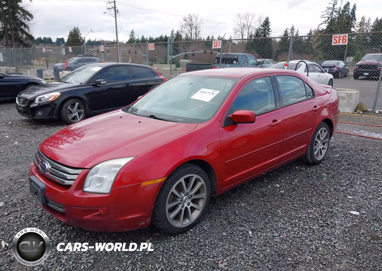2009 Ford Fusion Se VIN:3FAHP07Z59R171817 - 2