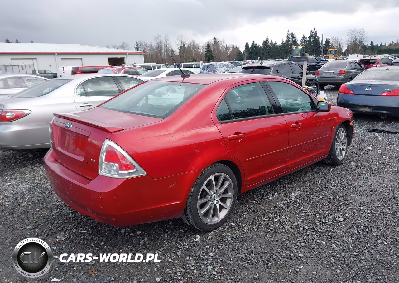 2009 Ford Fusion Se VIN:3FAHP07Z59R171817 - 4