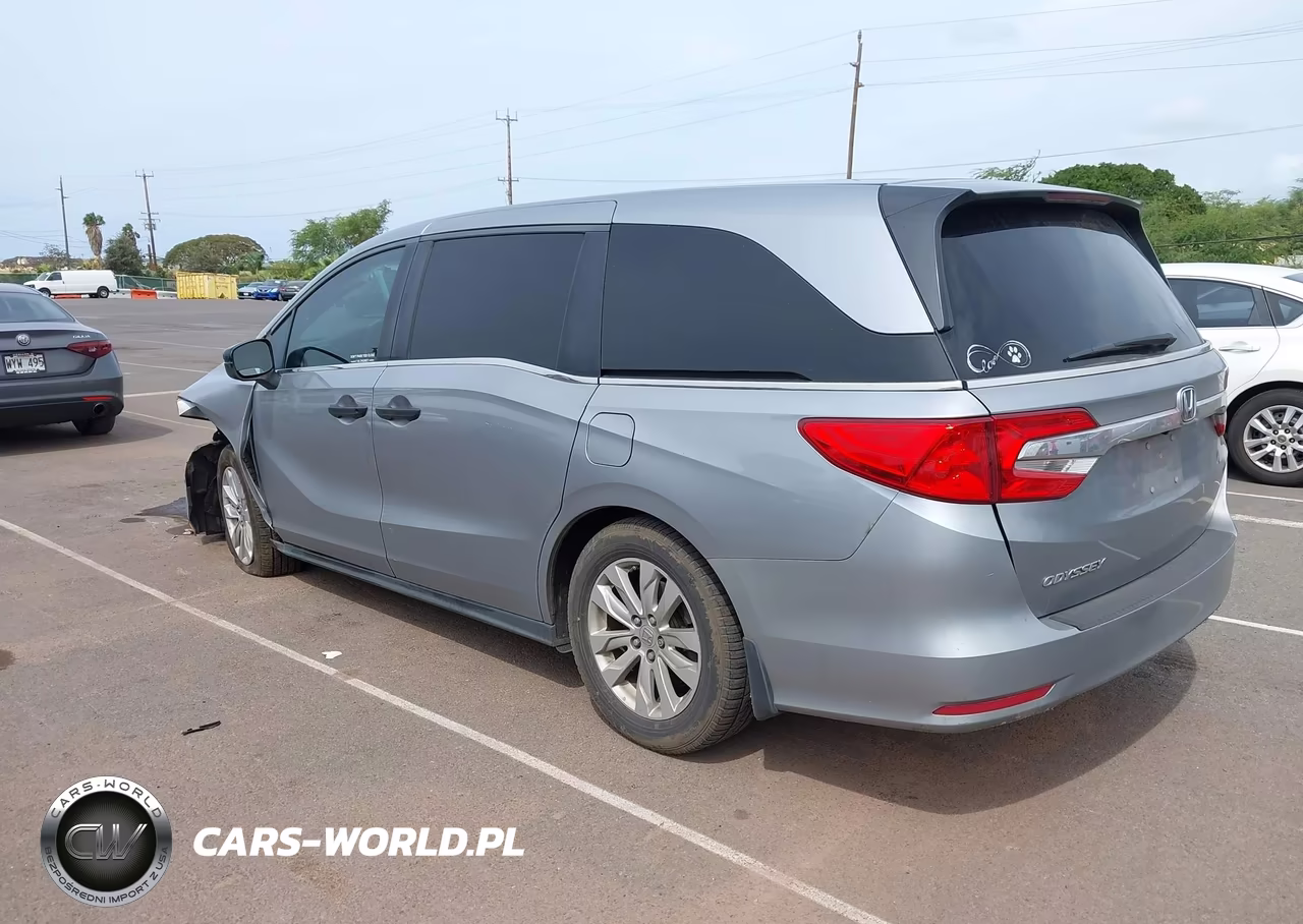 2019 Honda Odyssey Lx VIN:5FNRL6H26KB128335 - 3
