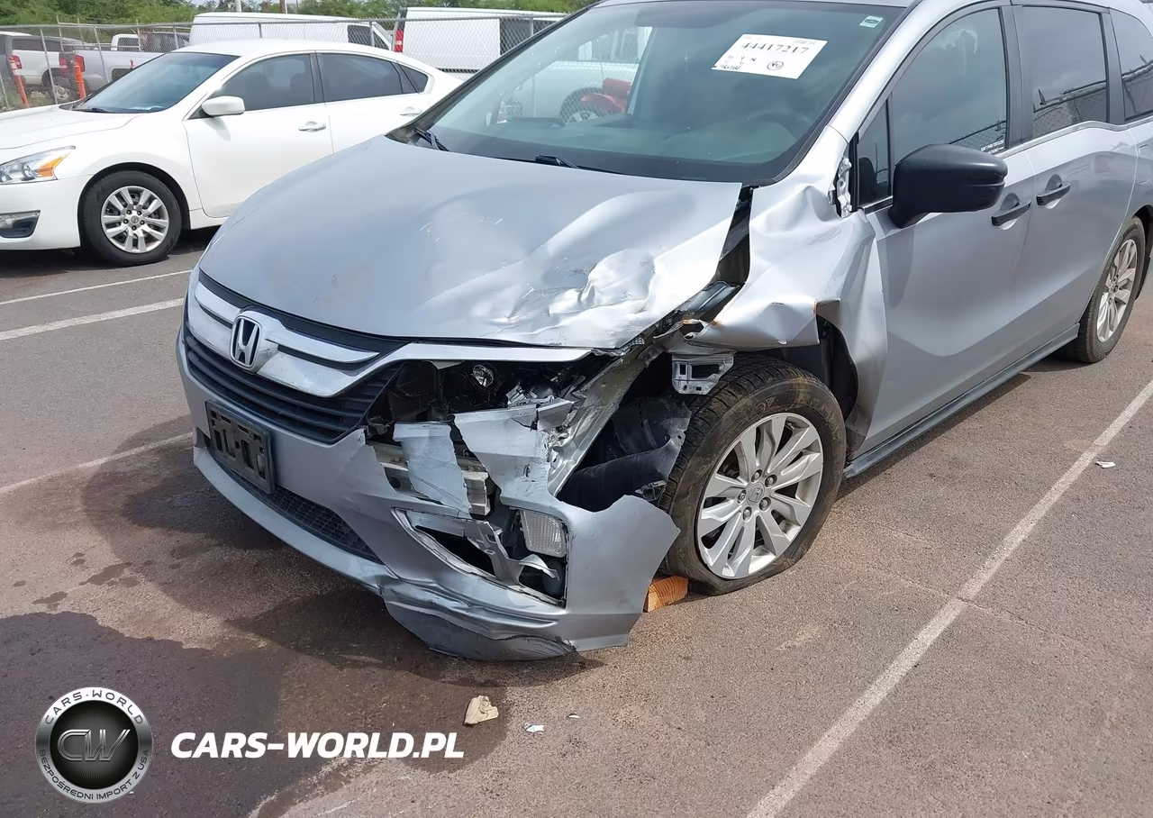 2019 Honda Odyssey Lx VIN:5FNRL6H26KB128335 - 6