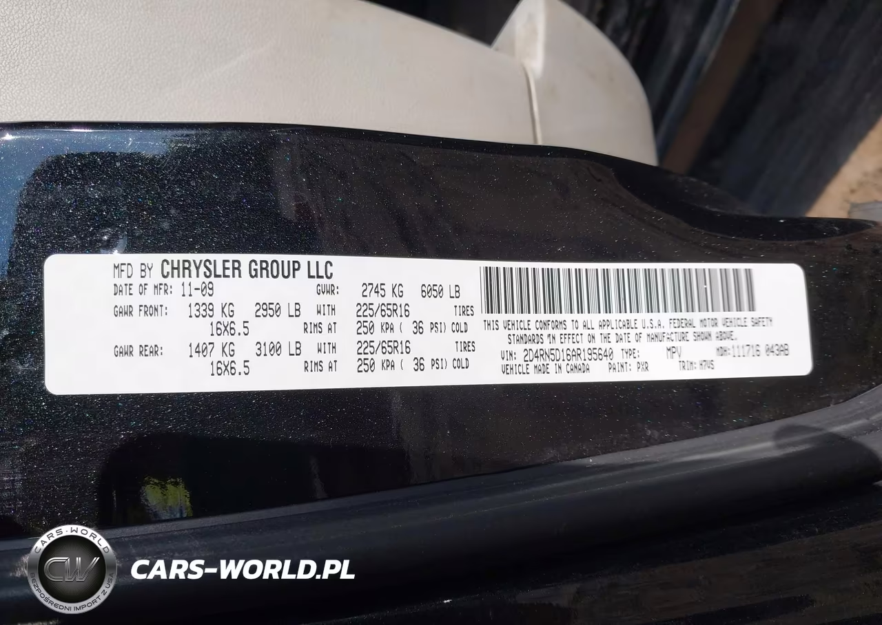 2010 Dodge Grand Caravan Sxt VIN:2D4RN5D16AR195640 - 9