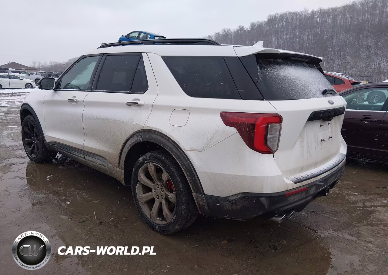 2020 Ford Explorer St VIN:1FM5K8GC6LGA57180 - 3