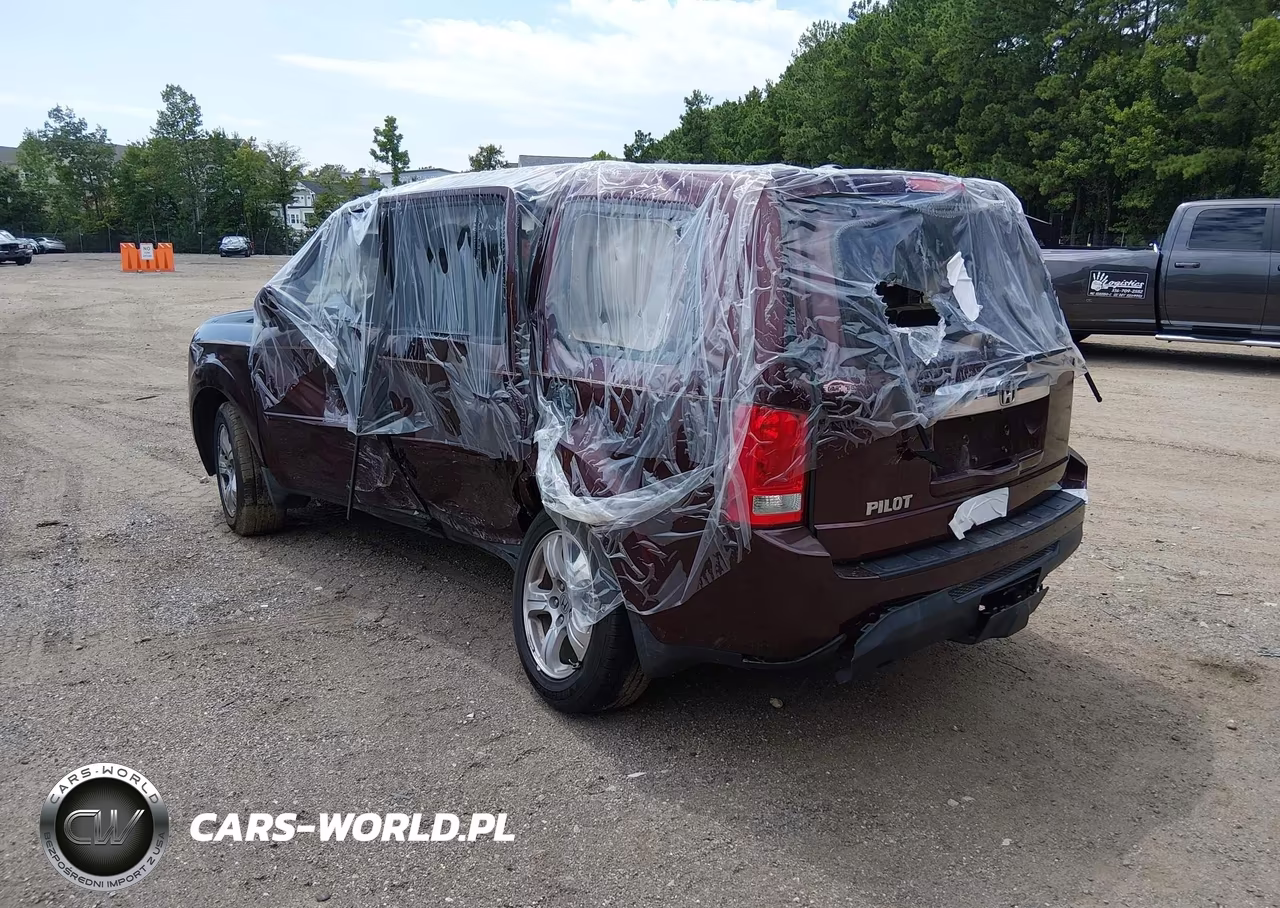 2012 Honda Pilot Ex-L VIN:5FNYF3H51CB007984 - 3