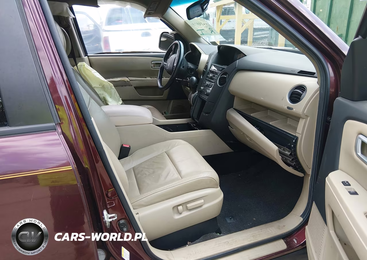 2012 Honda Pilot Ex-L VIN:5FNYF3H51CB007984 - 5
