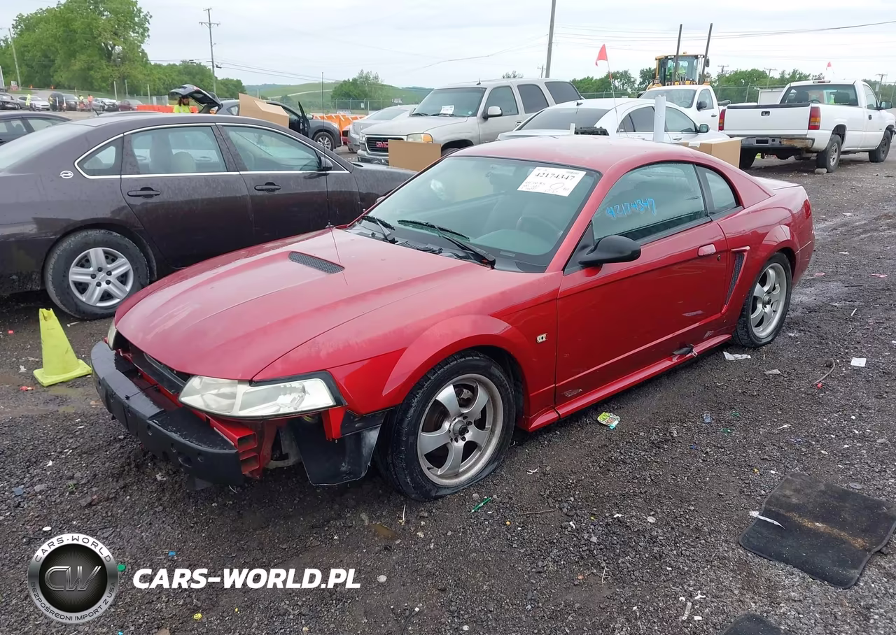 2000 FORD MUSTANG VIN:1FAFP4049YF303390 - 2