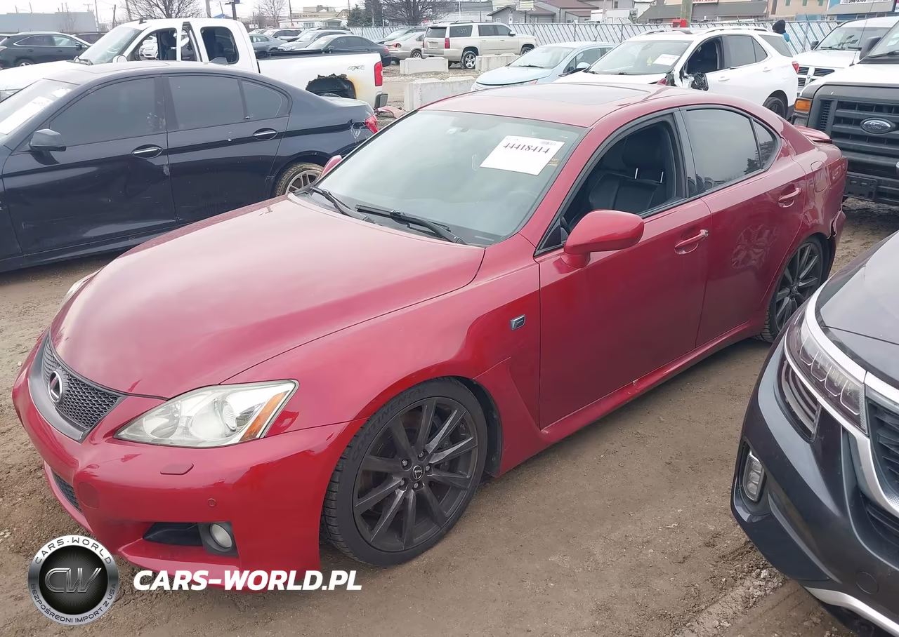 2008 Lexus Is F VIN:JTHBP262X85003350 - 2