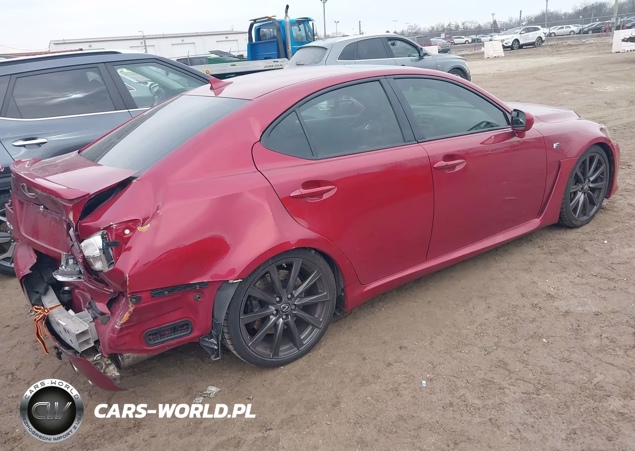 2008 Lexus Is F VIN:JTHBP262X85003350 - 4