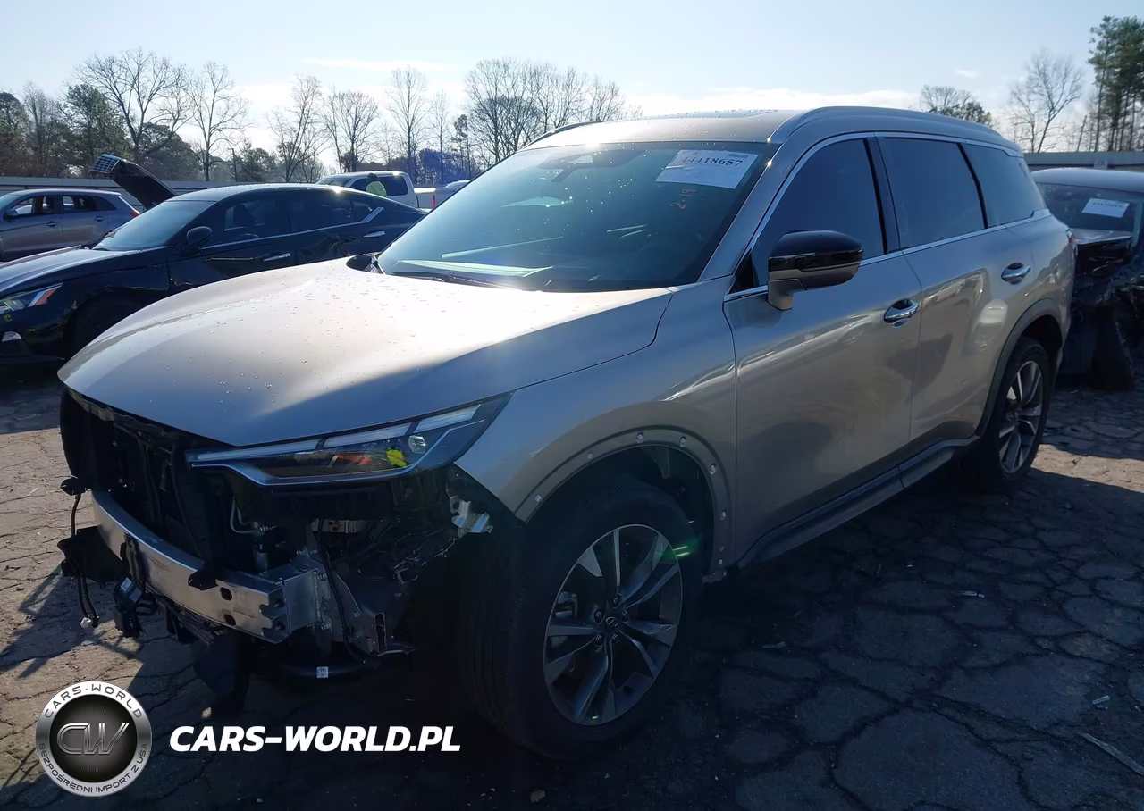 2025 Infiniti Qx60 Luxe VIN:5N1AL1FR2SC351402 - 2