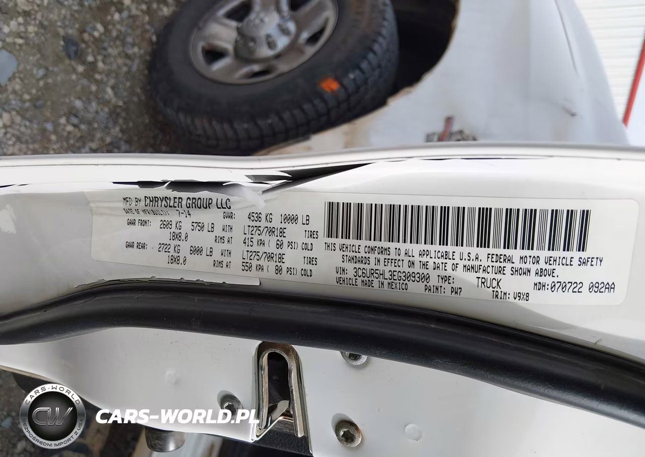 2014 Ram 2500 Tradesman VIN:3C6UR5HL3EG309300 - 9