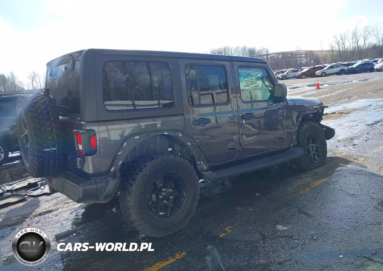 2025 Jeep Wrangler 4-Door Willys 4X4 VIN:1C4PJXDG7SW608559 - 4