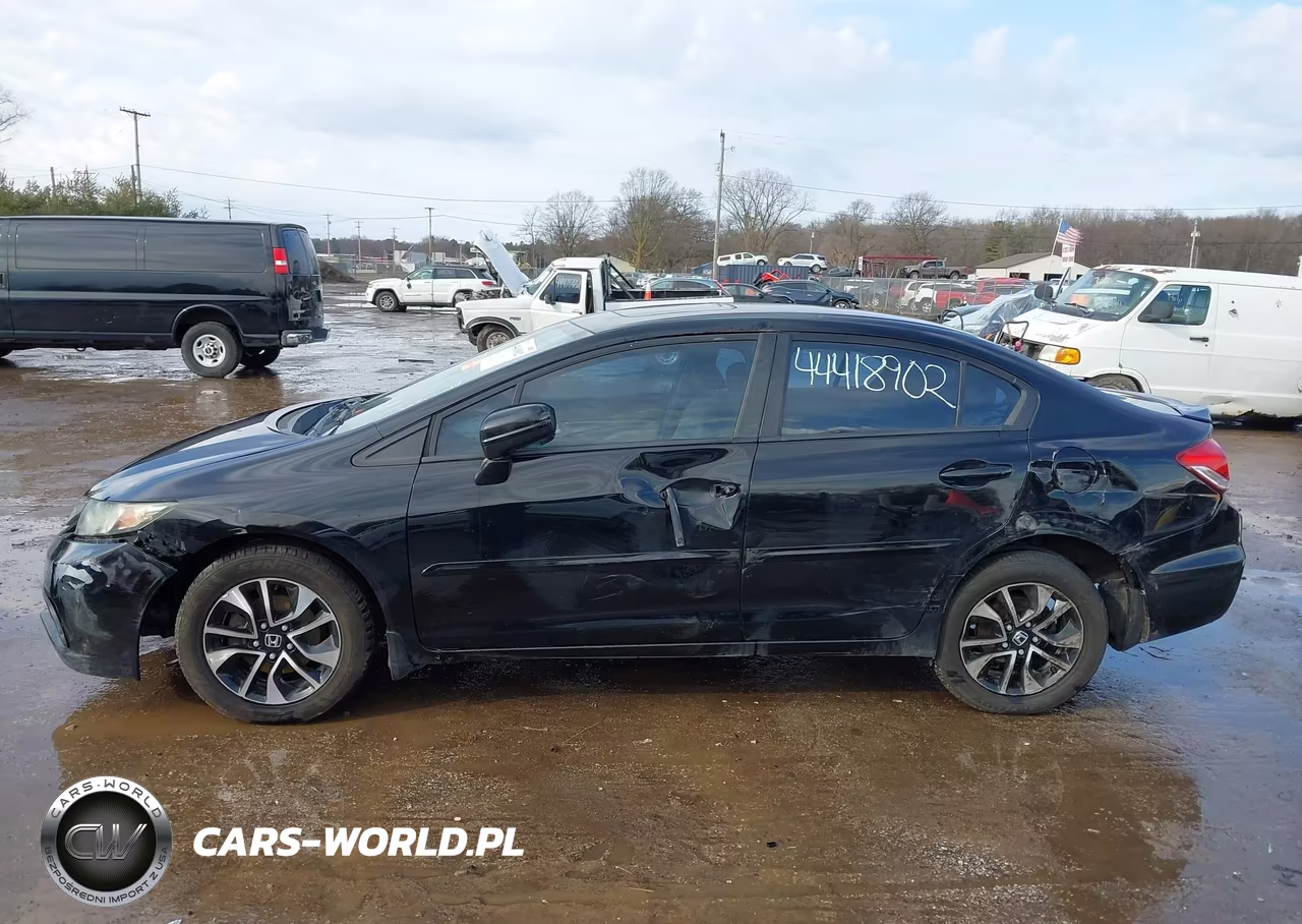 2014 Honda Civic Ex VIN:19XFB2F80EE010040 - 14