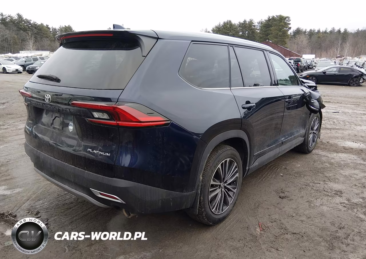 2025 Toyota Grand Highlander Hybrid Platinum Max VIN:5TDADAB59SS013059 - 4