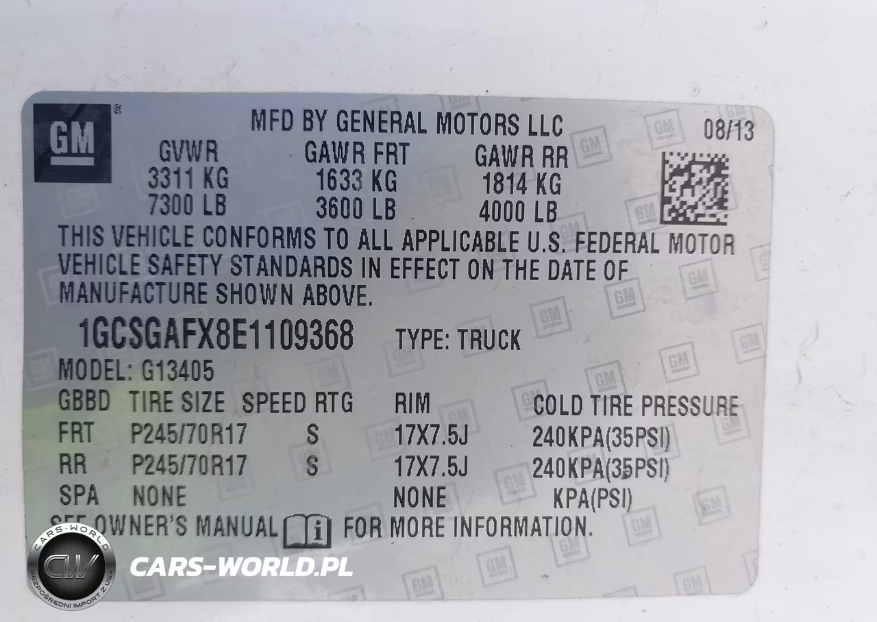 2014 Chevrolet Express 1500 Work Van VIN:1GCSGAFX8E1109368 - 9
