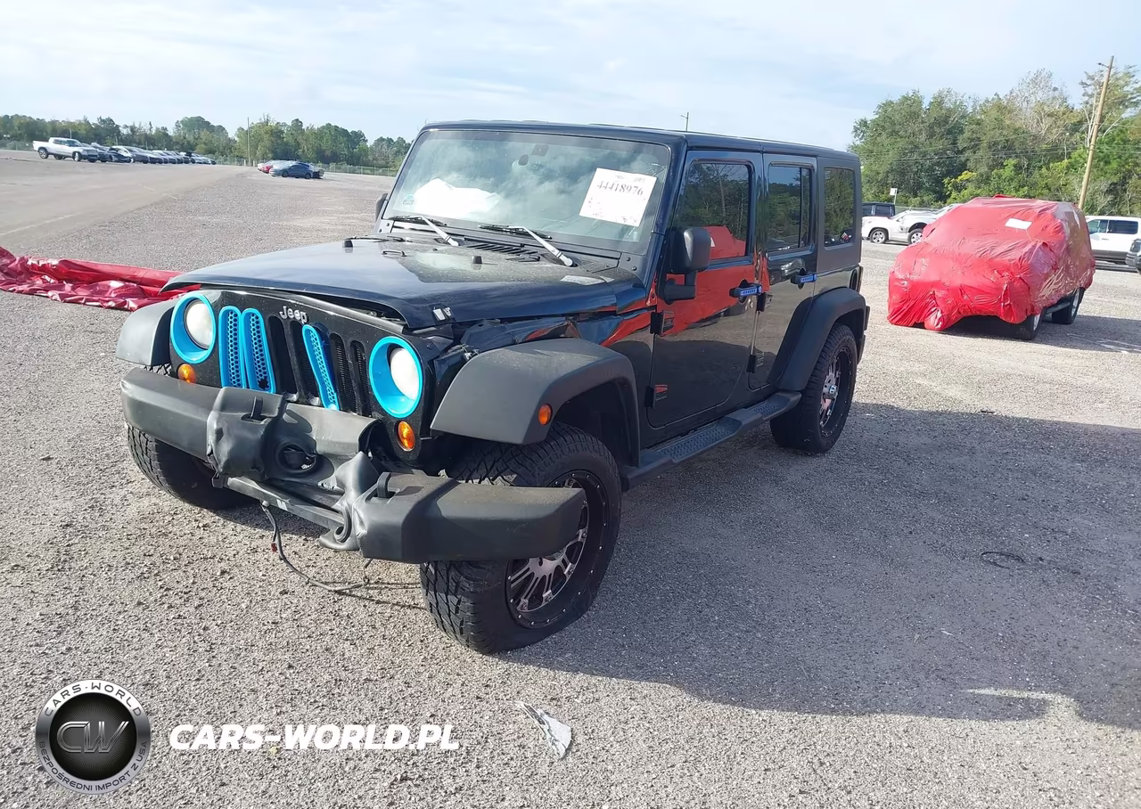 2010 Jeep Wrangler Unlimited Sport VIN:1J4BB3H16AL186607 - 2