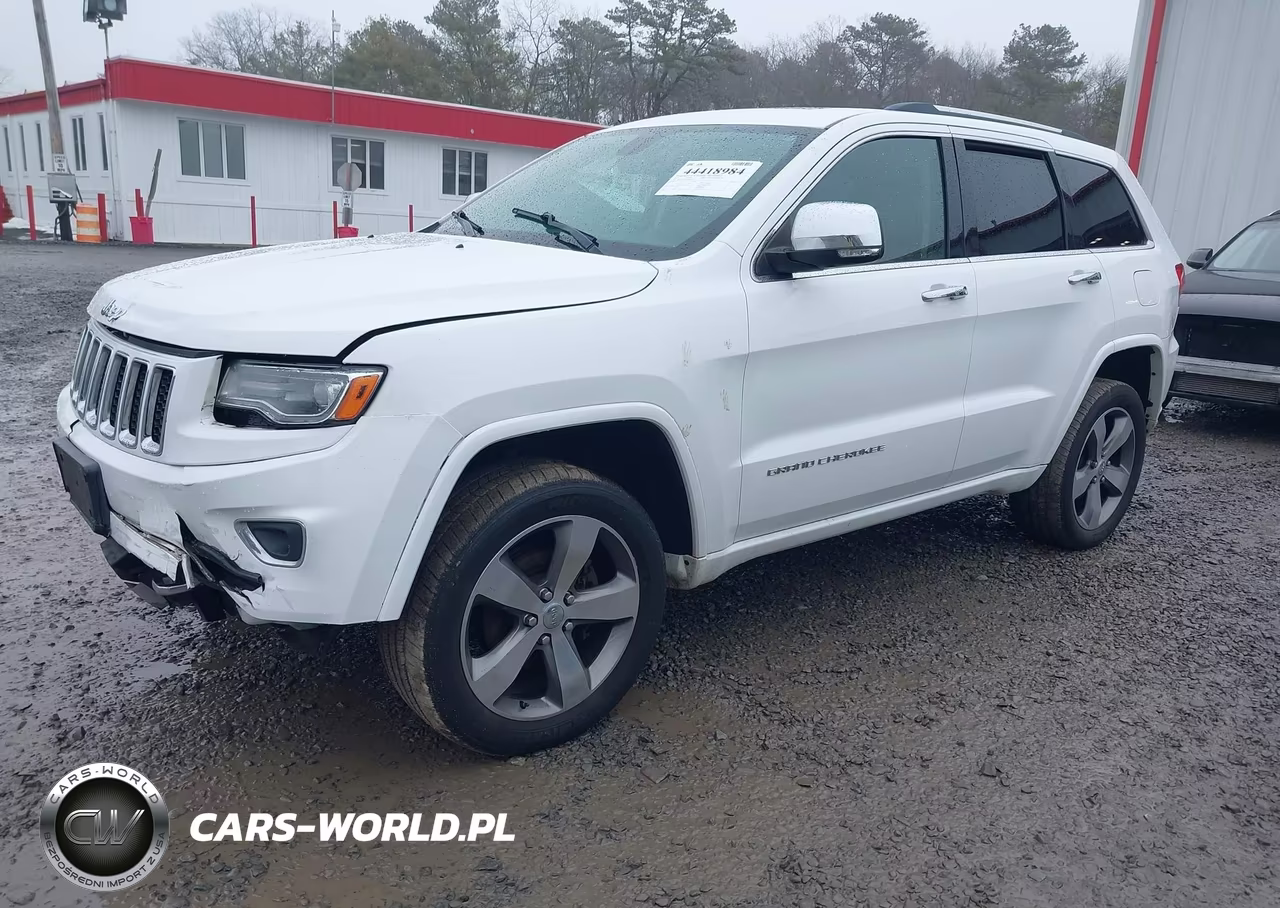 2014 Jeep Grand Cherokee Overland VIN:1C4RJFCG7EC386504 - 2
