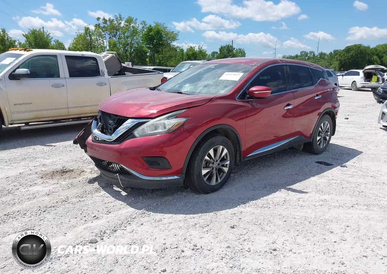 2015 Nissan Murano S VIN:5N1AZ2MH9FN242038 - 2