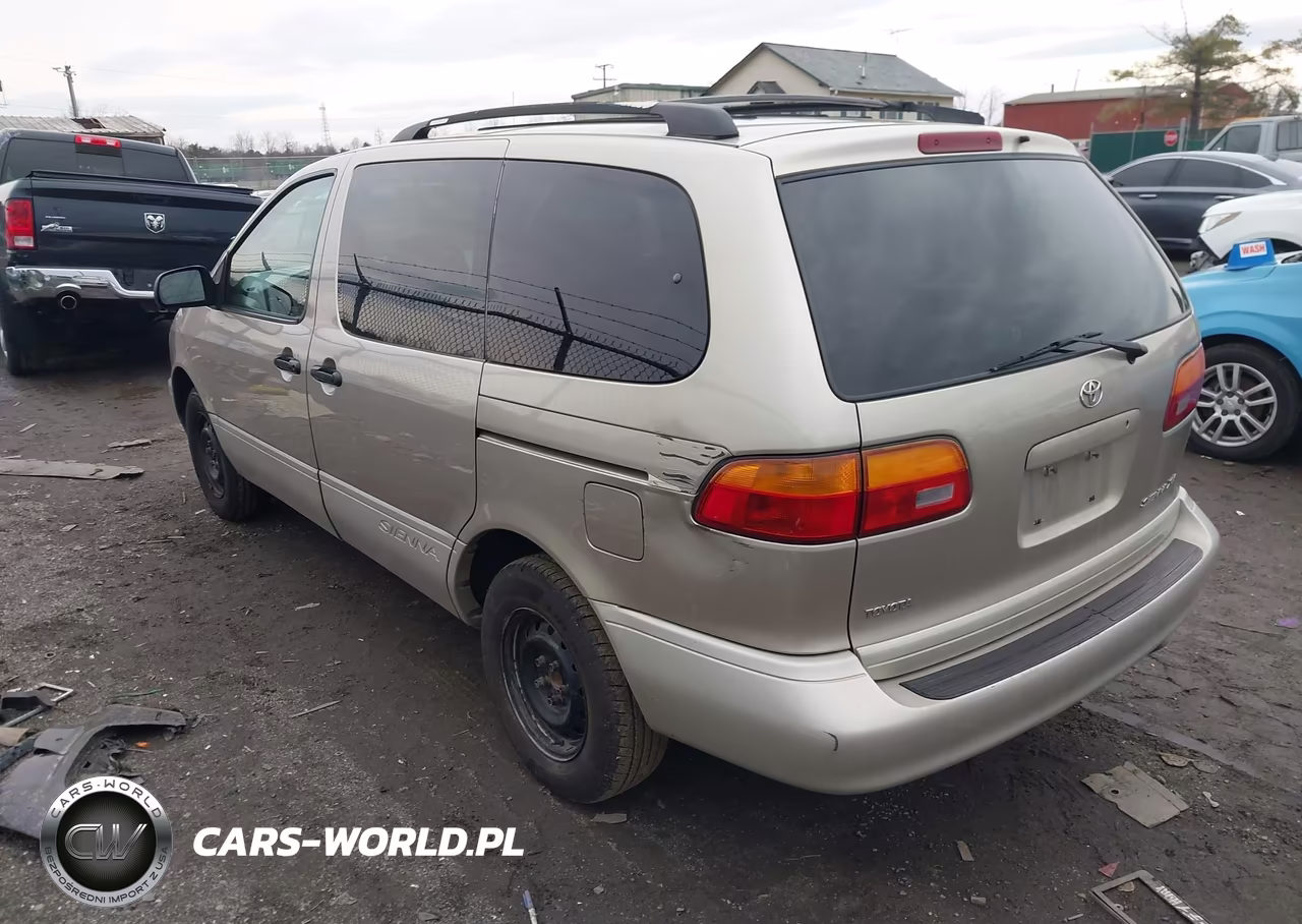 2000 Toyota Sienna Xle VIN:4T3ZF13C2YU266466 - 3