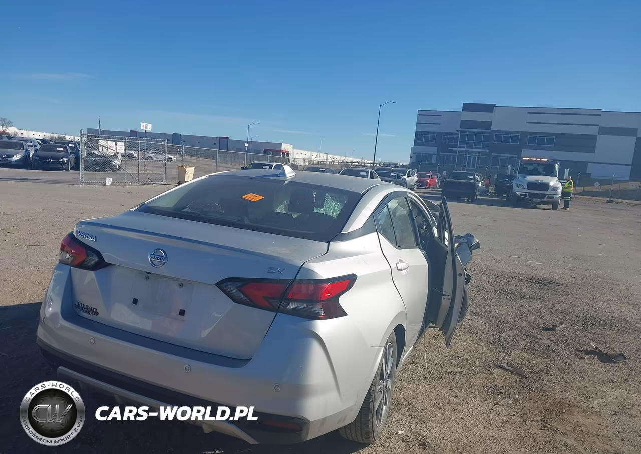 2021 Nissan Versa Sv Xtronic Cvt VIN:3N1CN8EV9ML841084 - 4