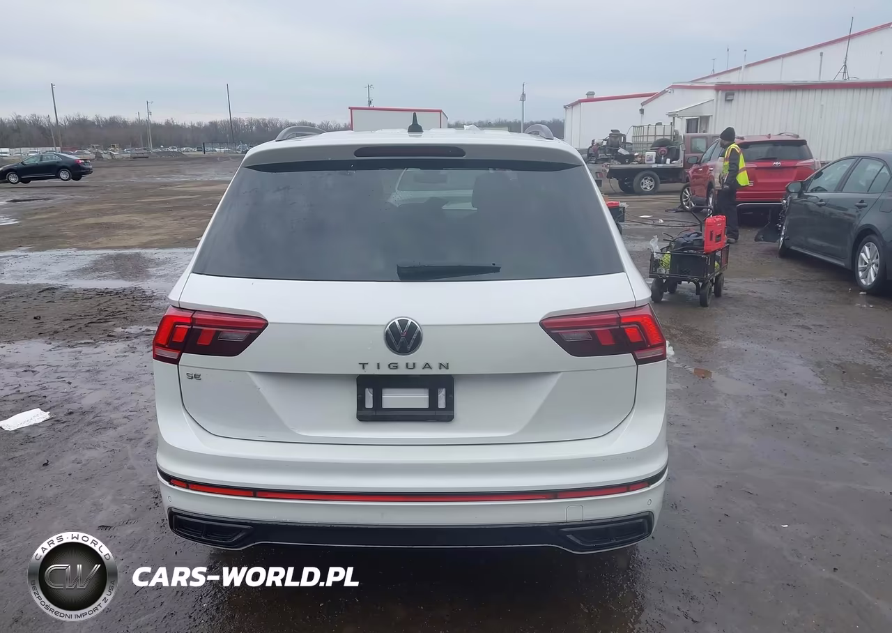 2022 Volkswagen Tiguan 2.0T Se R-Line Black VIN:3VVCB7AX7NM081600 - 16