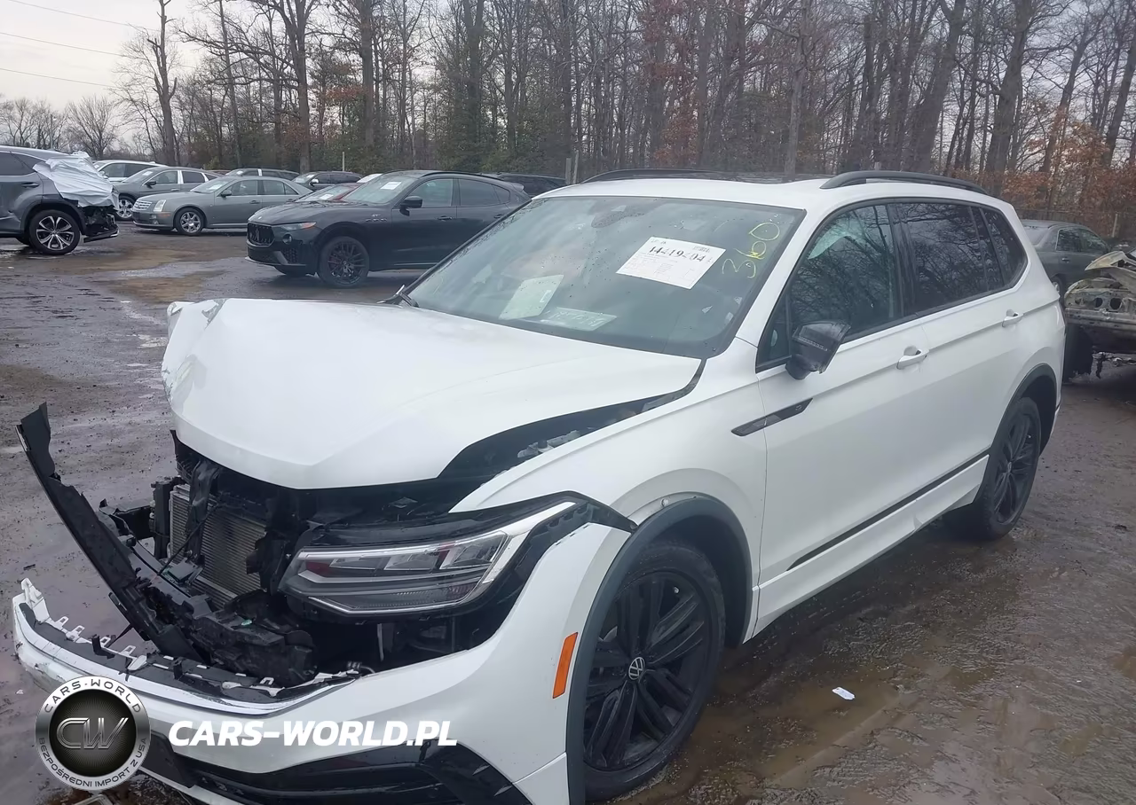 2022 Volkswagen Tiguan 2.0T Se R-Line Black VIN:3VVCB7AX7NM081600 - 2
