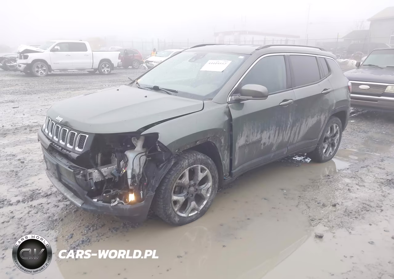 2021 Jeep Compass Limited Fwd VIN:3C4NJCCB0MT522640 - 2