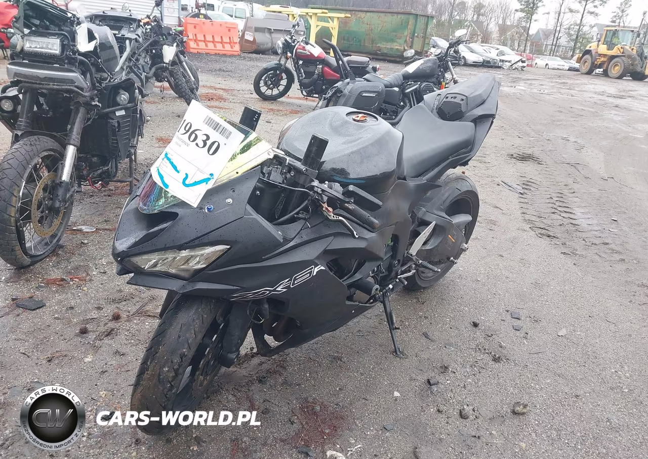 2021 Kawasaki Zx636 K VIN:JKBZXJH14MA009196 - 2