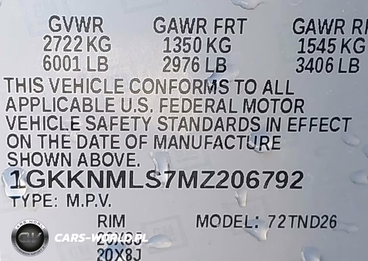 2021 GMC Acadia Fwd Slt VIN:1GKKNMLS7MZ206792 - 9