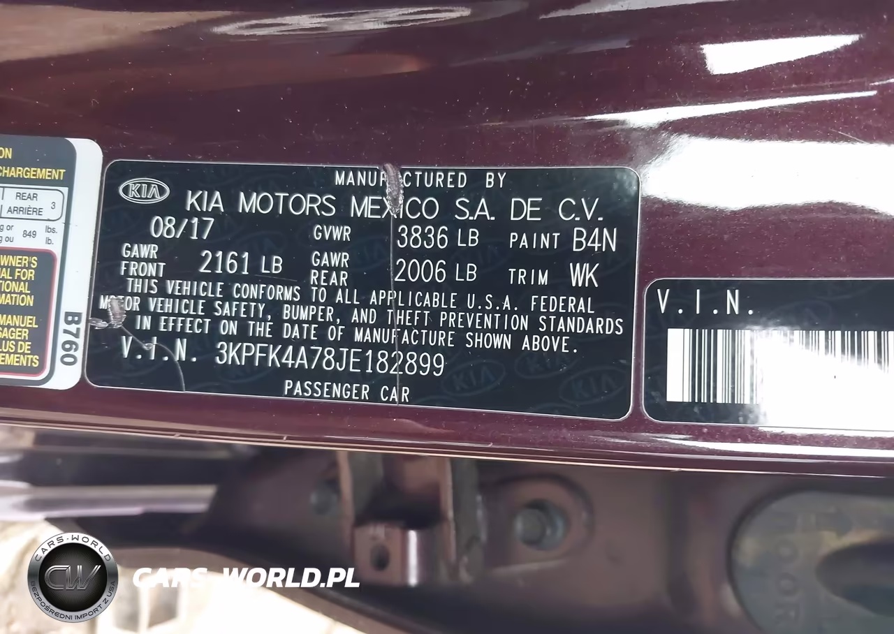 2018 Kia Forte Lx VIN:3KPFK4A78JE182899 - 9