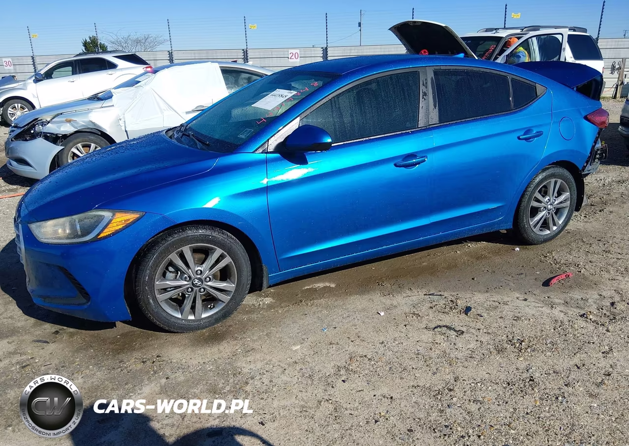 2018 Hyundai Elantra Sel VIN:KMHD84LF5JU471732 - 2