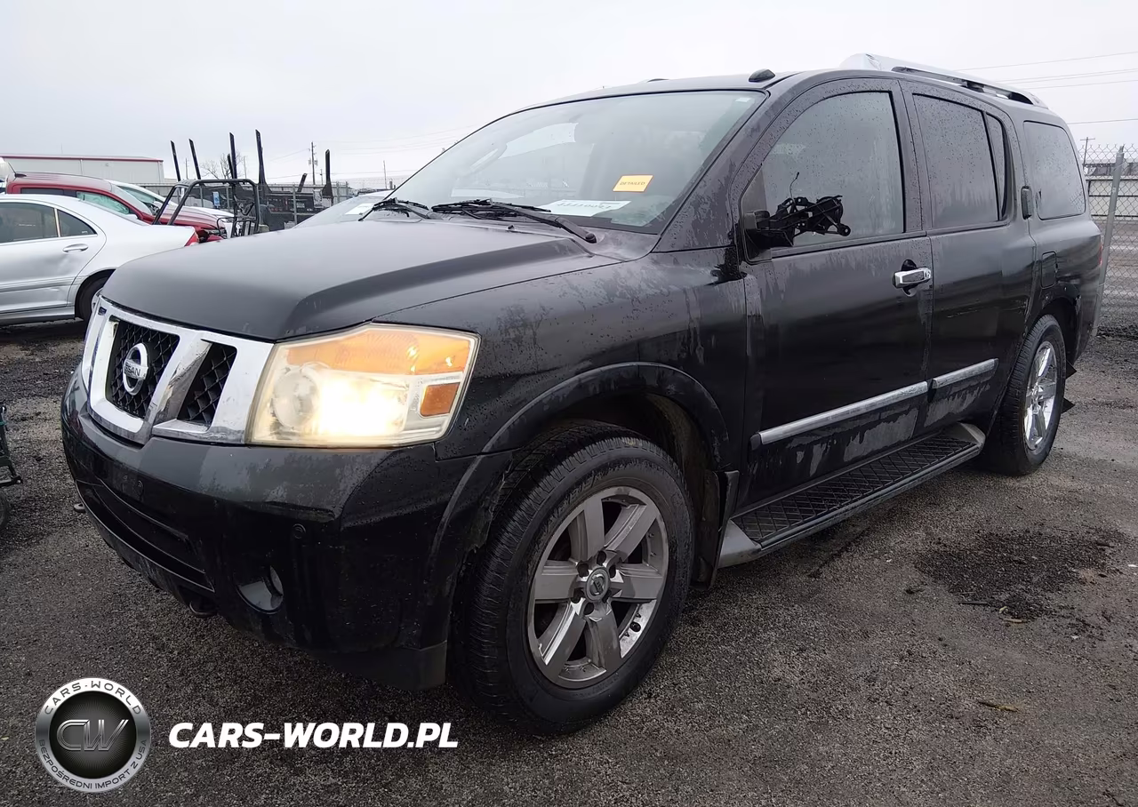 2012 Nissan Armada Platinum VIN:5N1BA0NE0CN608341 - 2