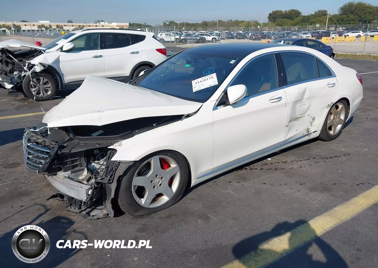 2016 Mercedes-Benz S 550 VIN:WDDUG8CB6GA236168 - 2