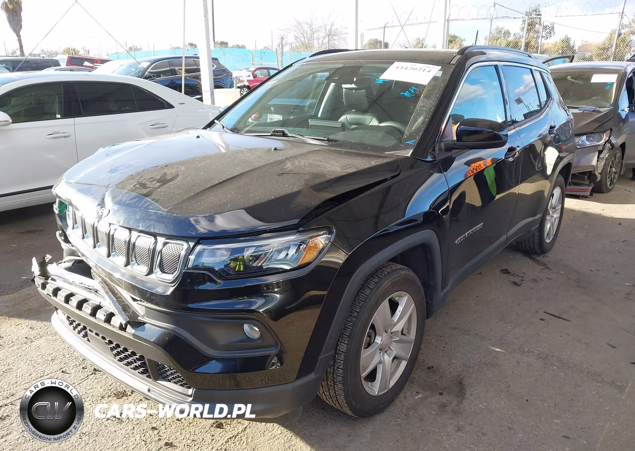 2022 Jeep Compass Latitude Fwd VIN:3C4NJCBB3NT214252 - 2