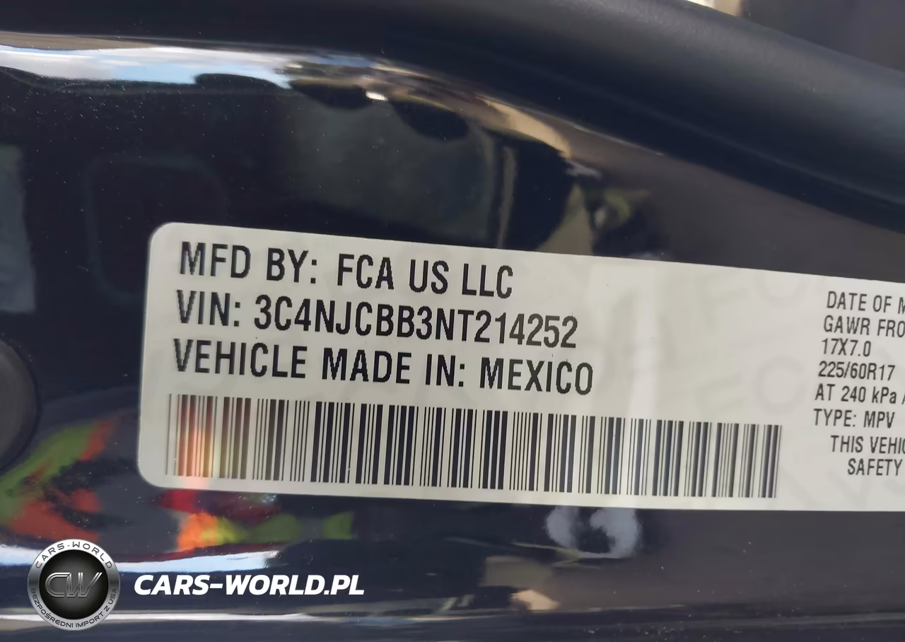 2022 Jeep Compass Latitude Fwd VIN:3C4NJCBB3NT214252 - 9