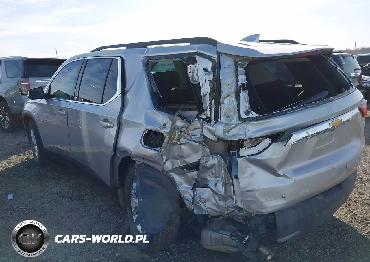 2021 Chevrolet Traverse Fwd Lt Cloth VIN:1GNERGKW2MJ263913 - 3