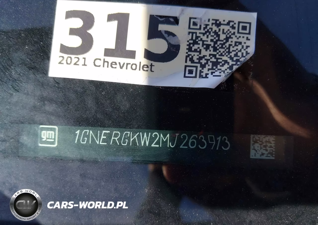 2021 Chevrolet Traverse Fwd Lt Cloth VIN:1GNERGKW2MJ263913 - 9