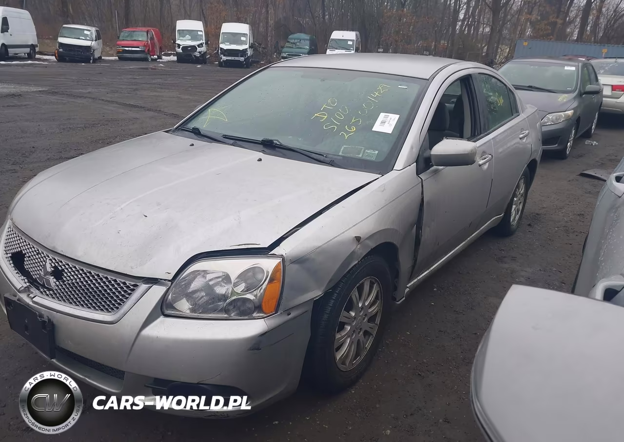 2011 Mitsubishi Galant Fe VIN:4A32B2FF8BE021854 - 2