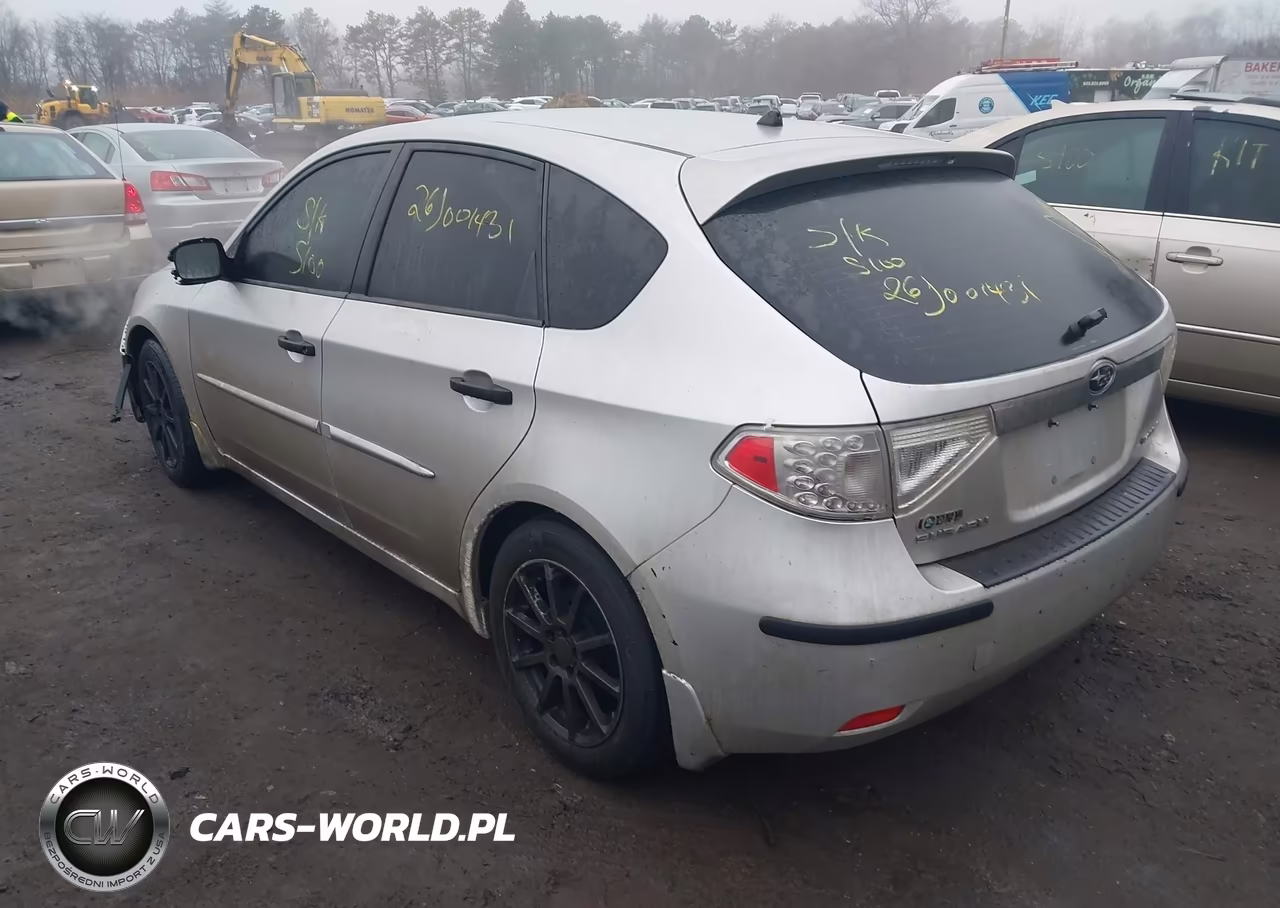 2008 Subaru Impreza 2.5I VIN:JF1GH61638H813008 - 3